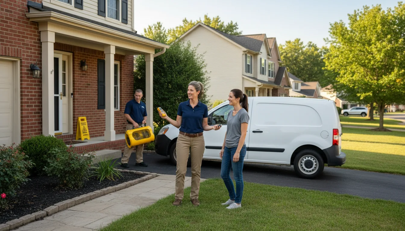 Water restoration image for Water Damage & Restoration Services in Odd, WV